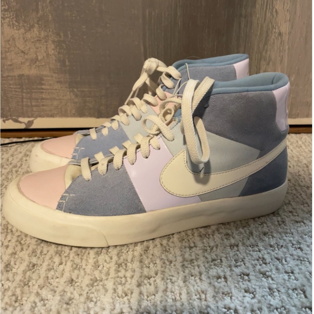 Nike Spring Patchwork Blazer Royal Easter Qs Pink… - image 7